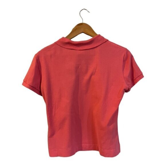 Lacoste Polo Shirt Size 44 Pink Short Sleeves - Picture 2 of 5